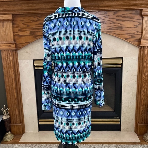 Notations Button Down Shirt Dress Size: PM NWOT - Picture 10 of 15